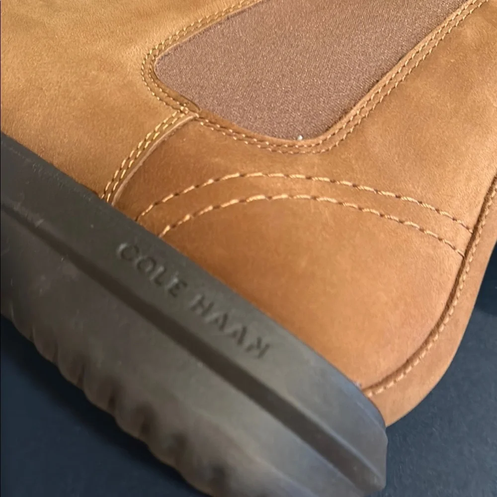 NEW Cole Haan Grand+ Men's Chelsea Boots color Lumber/Java size 11.5